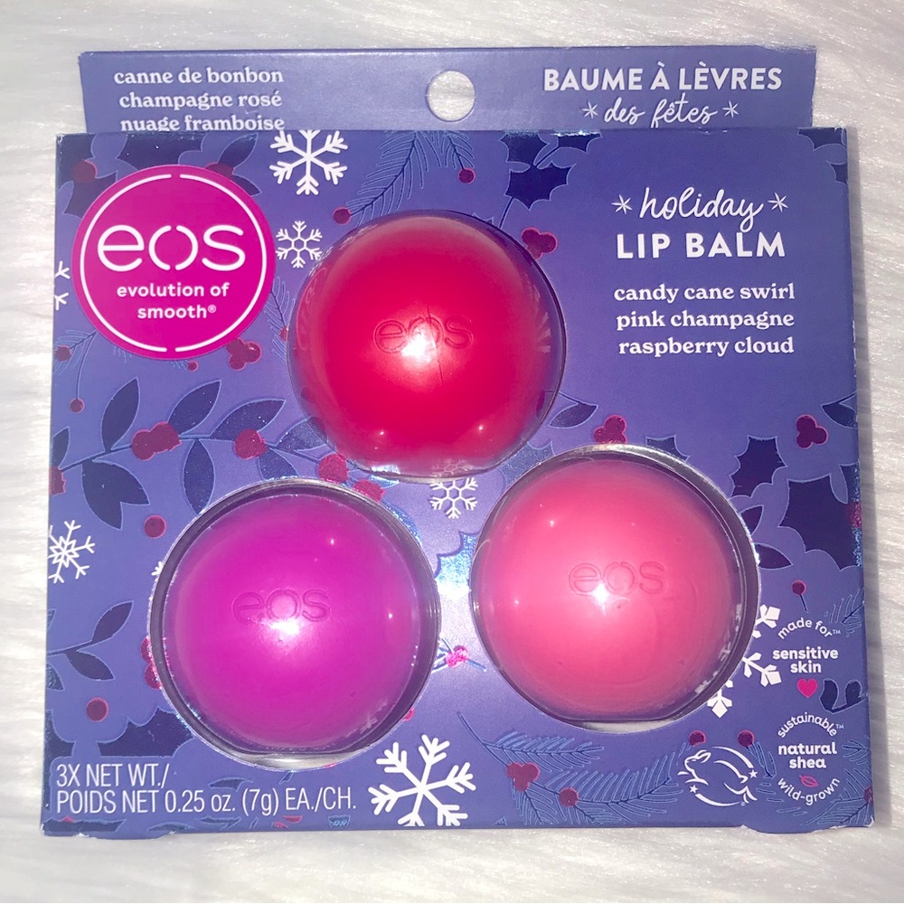 New EOS Holiday Lip Balm Set